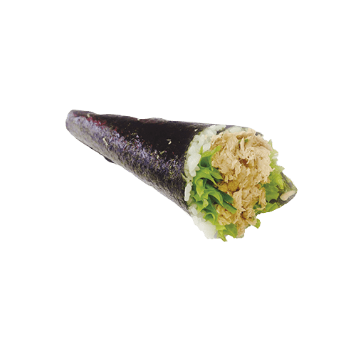 Tuna salad handroll